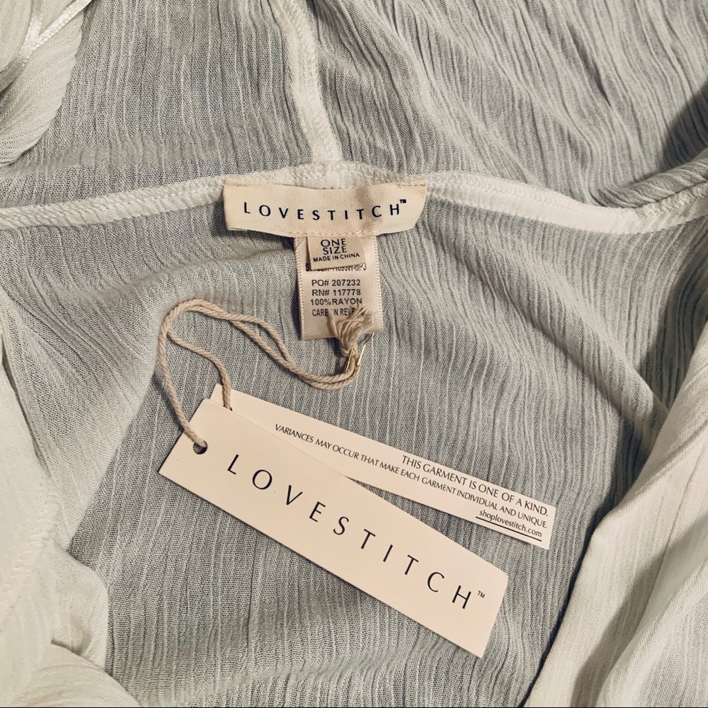 VICI Lovestitch V-Neck Hoodie Cover Up - Picture 5 of 5